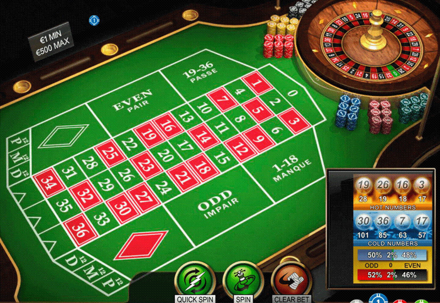 French Roulette Pro