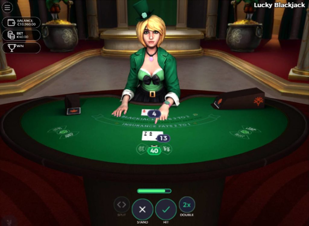 Lucky blackjack