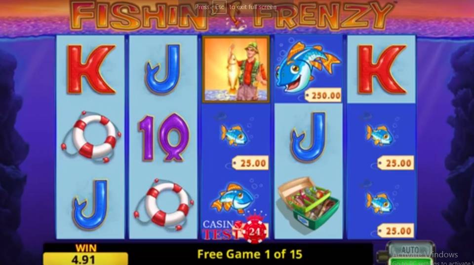 Fishing frenzy