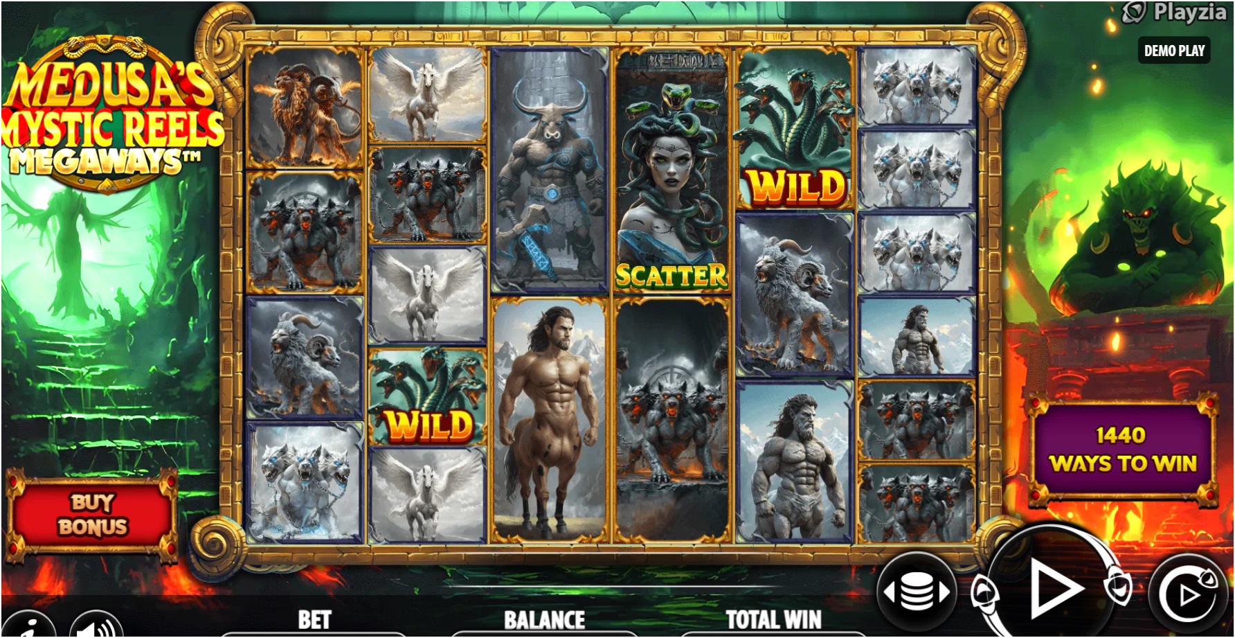 Medusa's Mystic Reels Megaways slot