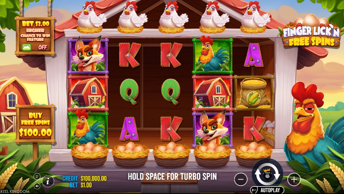 Finger Lick’n Free Spins