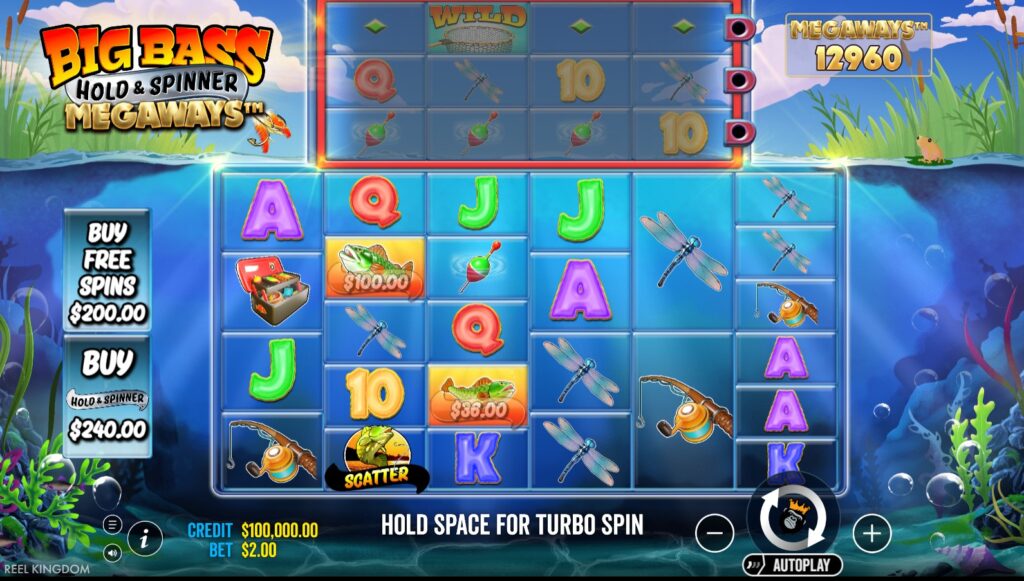 Big Bass Hold & Spinner Megaways™