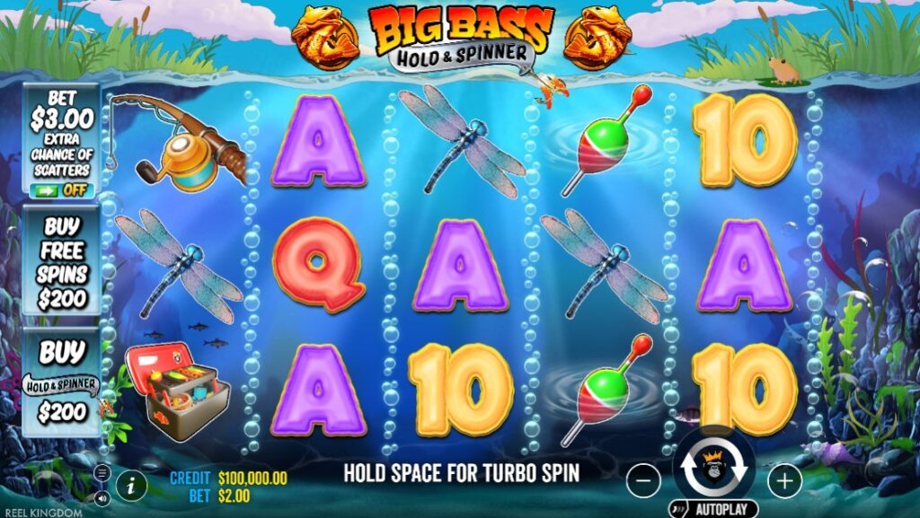 Big Bass – Hold & Spinner™