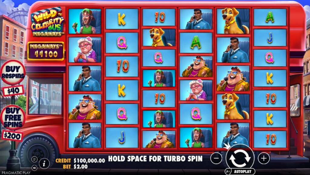 Wild Celebrity Bus Megaways™