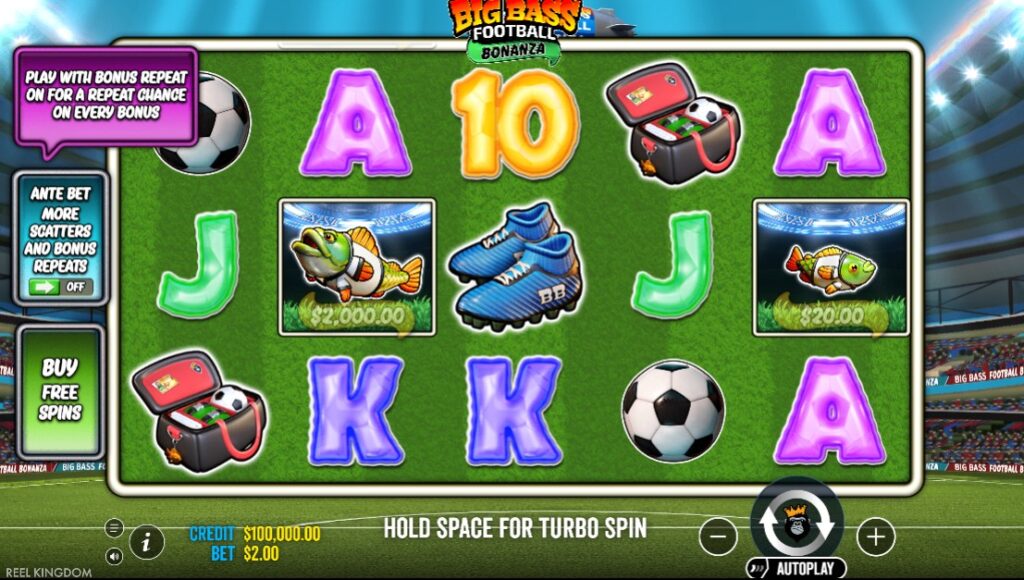 Big Bass Football Bonanza