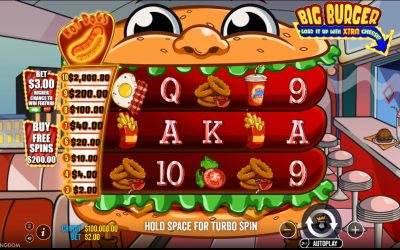 Big Burger Load it up with Xtra cheese