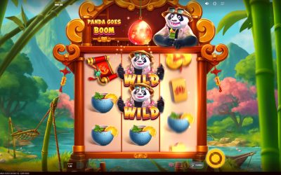 panda goes boom
